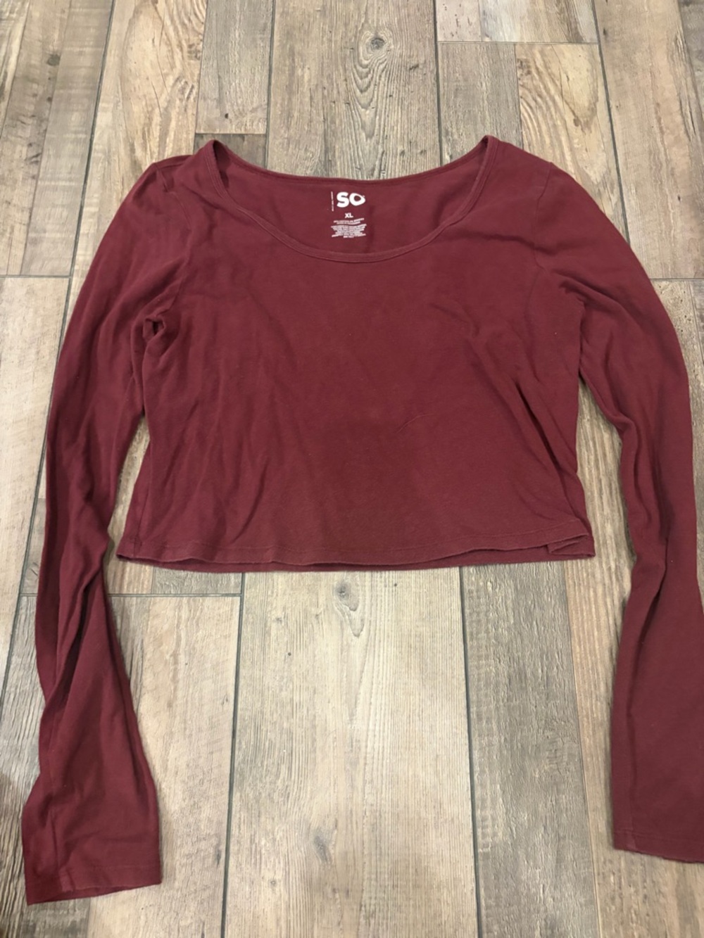 Women’s SO Long Sleeve Crop Top